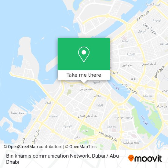 Bin khamis communication Network map