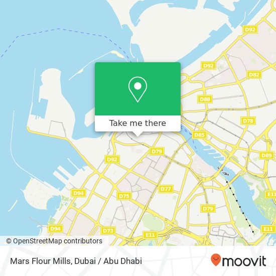 Mars Flour Mills map