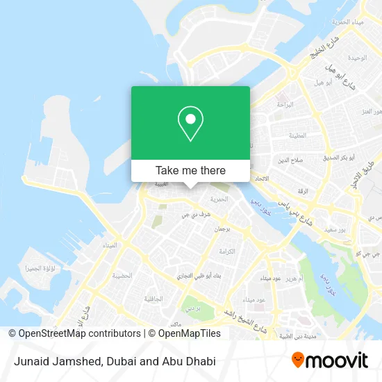 Junaid Jamshed map