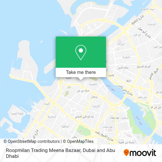 Roopmilan Trading Meena Bazaar map