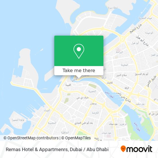 Remas Hotel & Appartmenrs map
