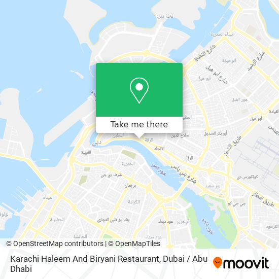 Karachi Haleem And Biryani Restaurant map