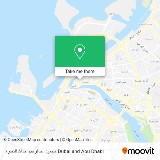 محمود عبدالرحيم عبدالله للتجارة map