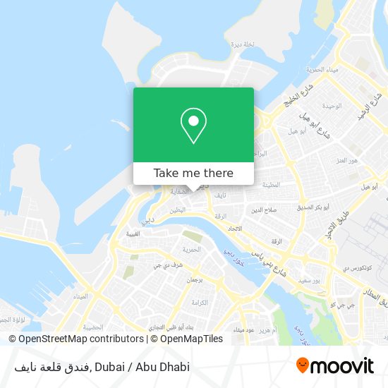 فندق قلعة نايف map