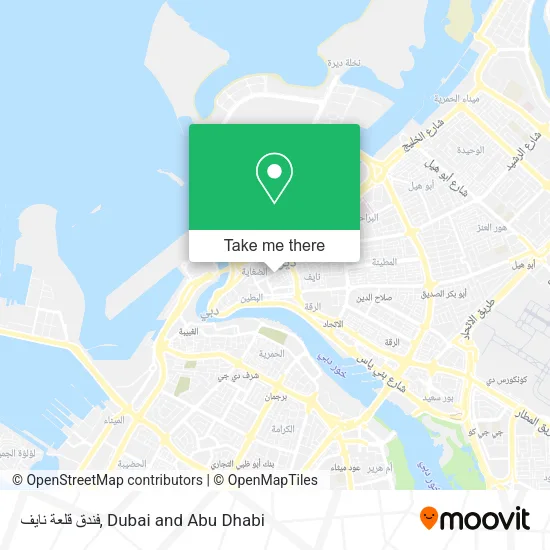 فندق قلعة نايف map