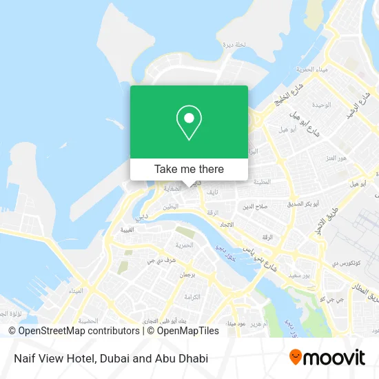 Naif View Hotel map