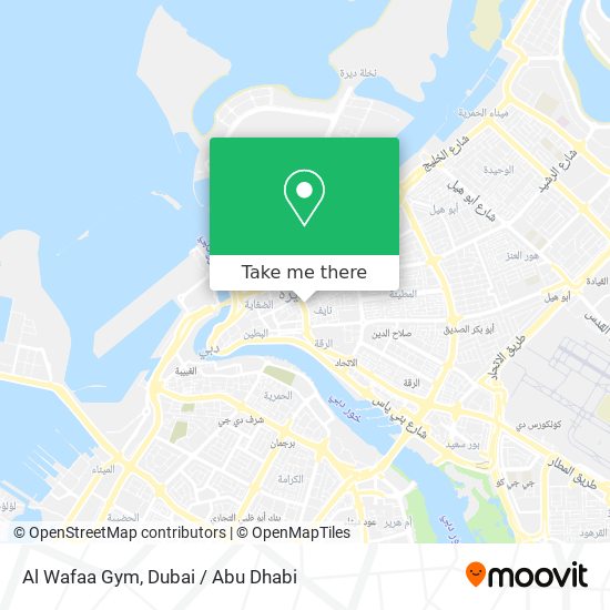 Al Wafaa Gym map