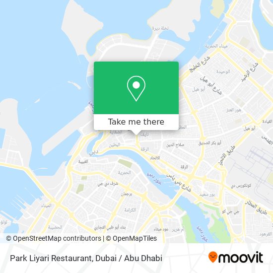 Park Liyari Restaurant map