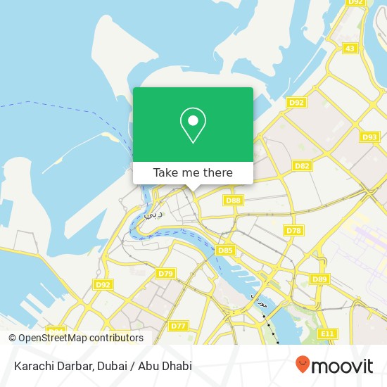 Karachi Darbar map