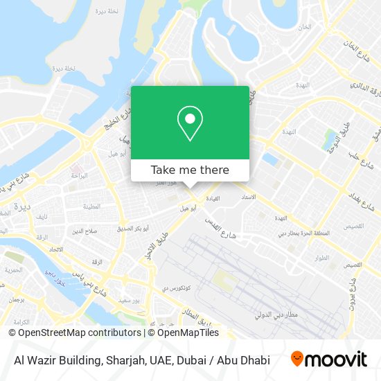 Al Wazir Building, Sharjah, UAE map