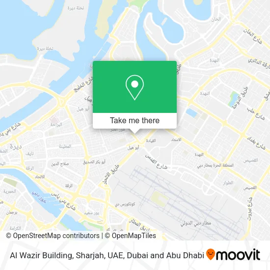 Al Wazir Building, Sharjah, UAE map