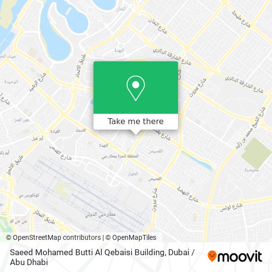 Saeed Mohamed Butti Al Qebaisi Building map