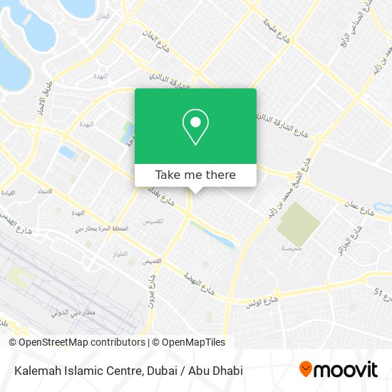 Kalemah Islamic Centre map