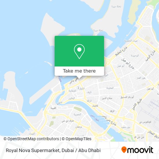 Royal Nova Supermarket map