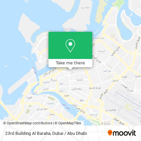 23rd Building Al Baraha map