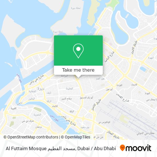 Al Futtaim Mosque مسجد الفطيم map