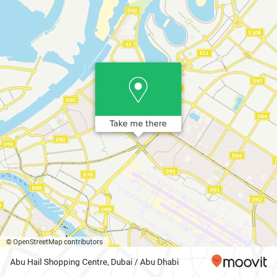 Abu Hail Shopping Centre map