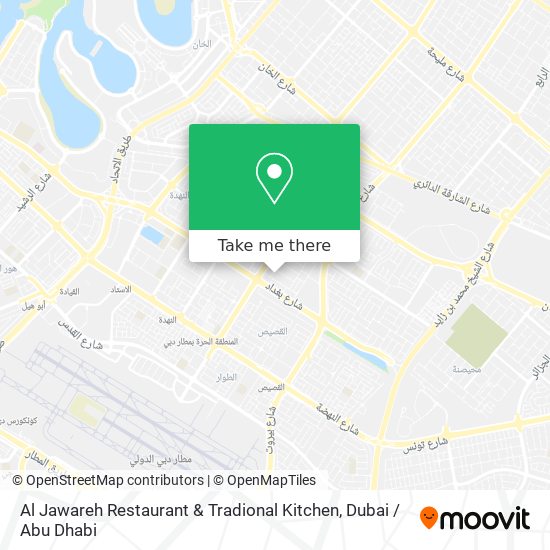 Al Jawareh Restaurant & Tradional Kitchen map