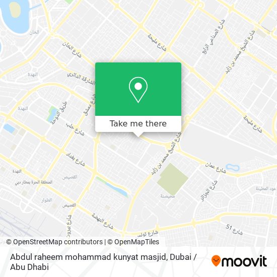 Abdul raheem mohammad kunyat masjid map