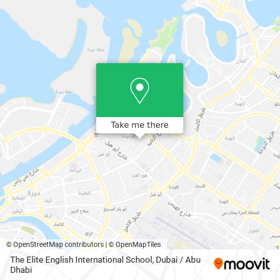 The Elite English International School map