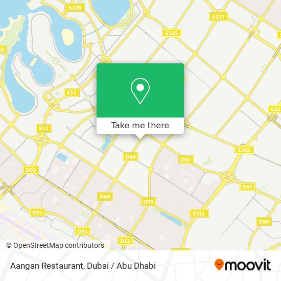 Aangan Restaurant map