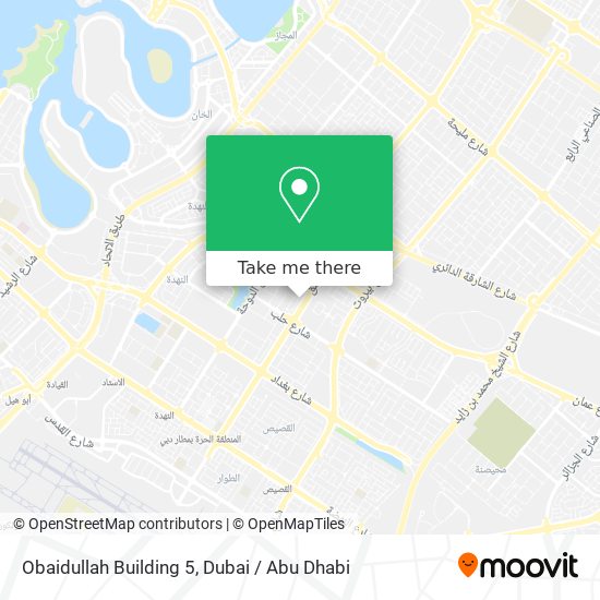 Obaidullah Building 5 map