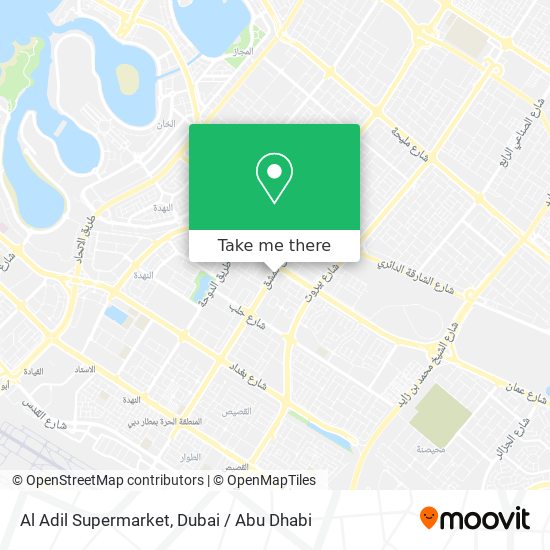 Al Adil Supermarket map
