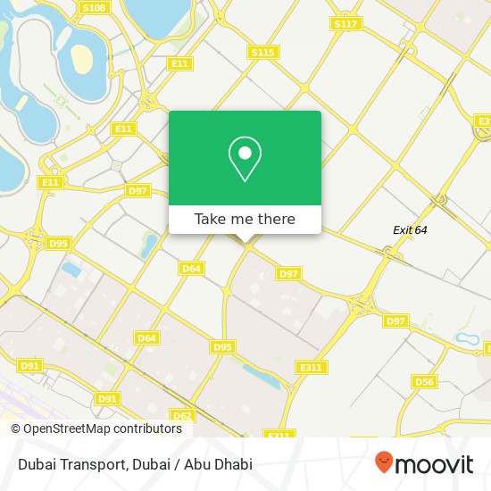 Dubai Transport map