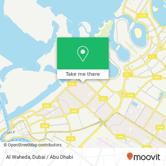 Al Waheda map