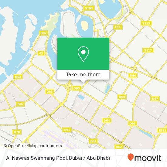 Al Nawras Swimming Pool map