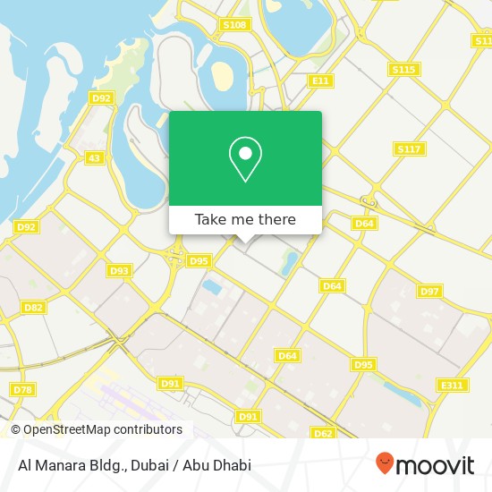 Al Manara Bldg. map
