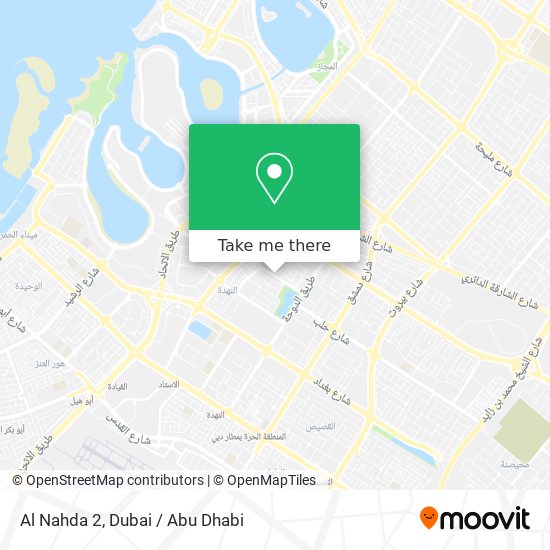 Al Nahda 2 map