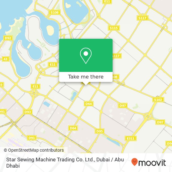 Star Sewing Machine Trading  Co.  Ltd. map