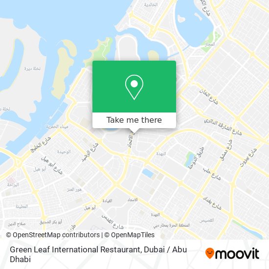 Green Leaf International Restaurant map