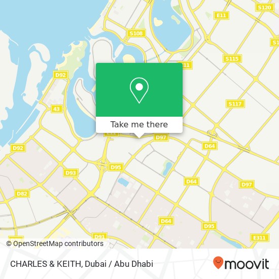 CHARLES & KEITH map