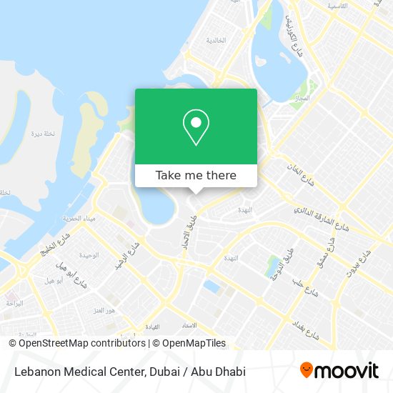 Lebanon Medical Center map