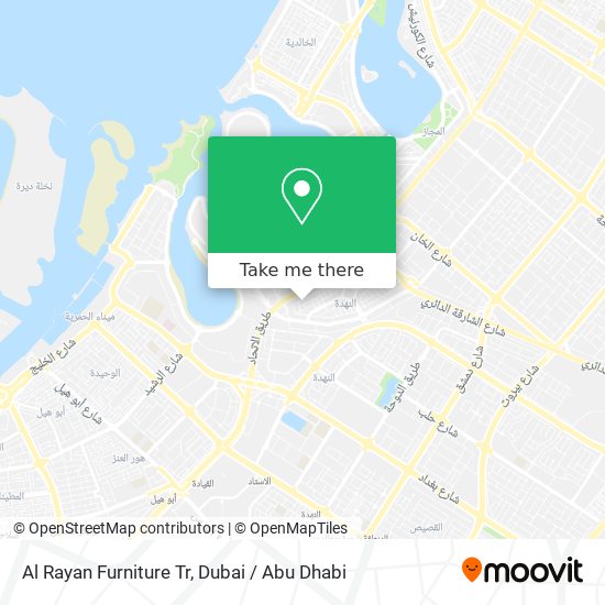 Al Rayan Furniture Tr map