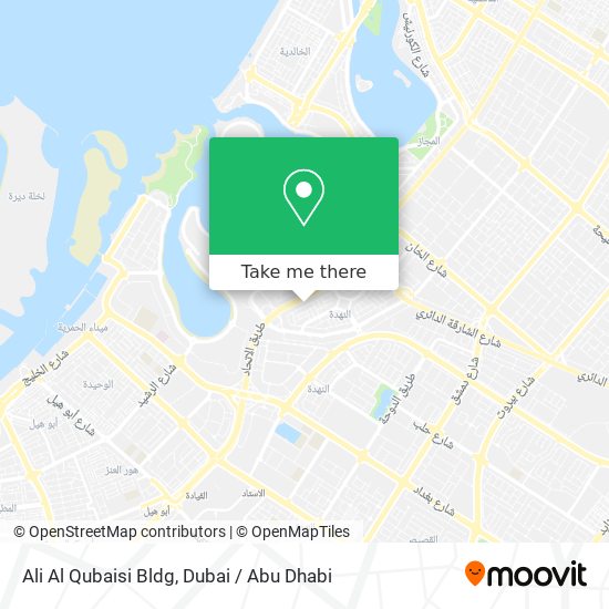 Ali Al Qubaisi Bldg map