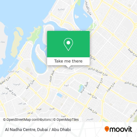 Al Nadha Centre map