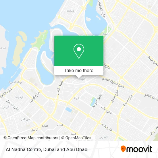 Al Nadha Centre map