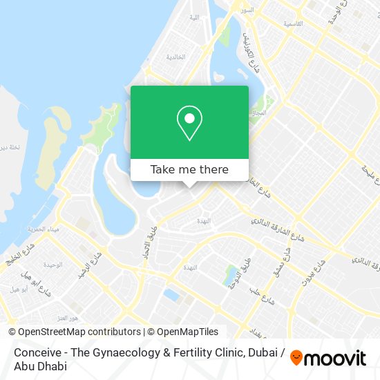 Conceive - The Gynaecology & Fertility Clinic map