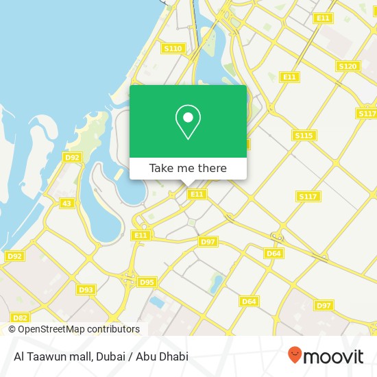 Al Taawun mall map