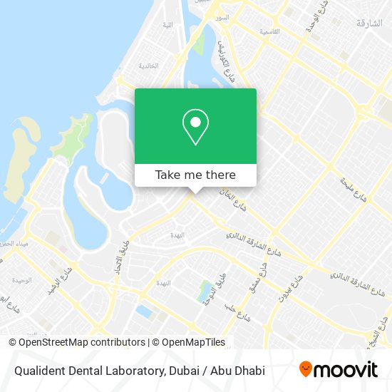 Qualident Dental Laboratory map