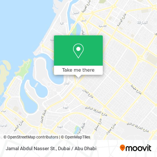Jamal Abdul Nasser St. map