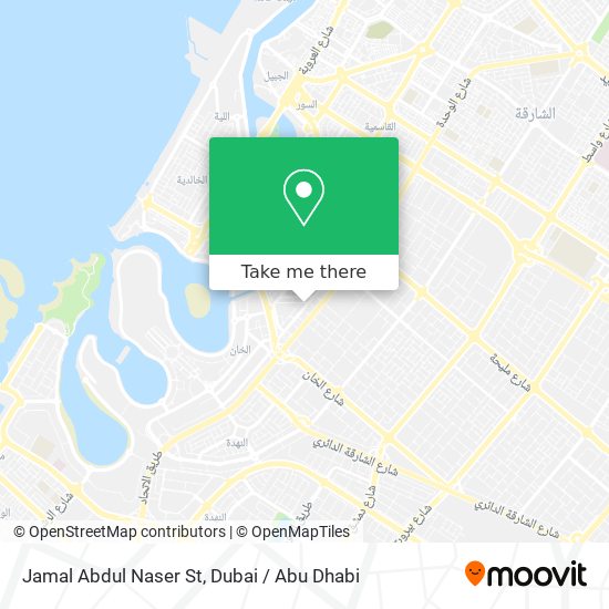 Jamal Abdul Naser St map