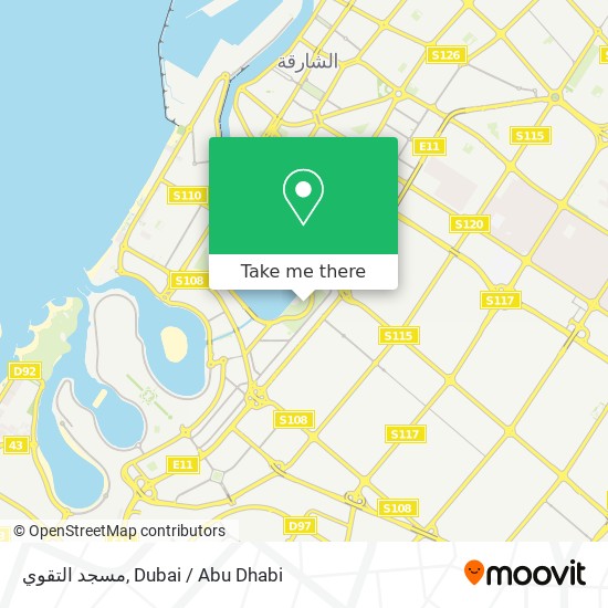 مسجد التقوي map