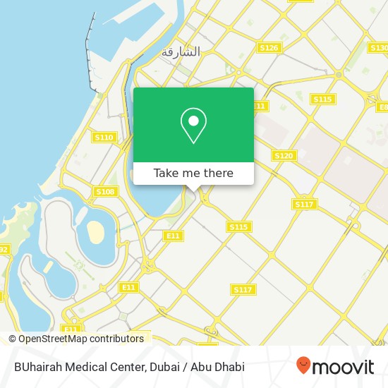 BUhairah Medical Center map