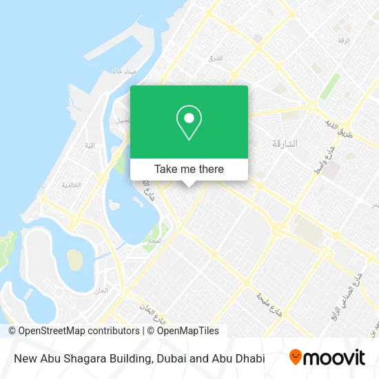 New Abu Shagara Building map