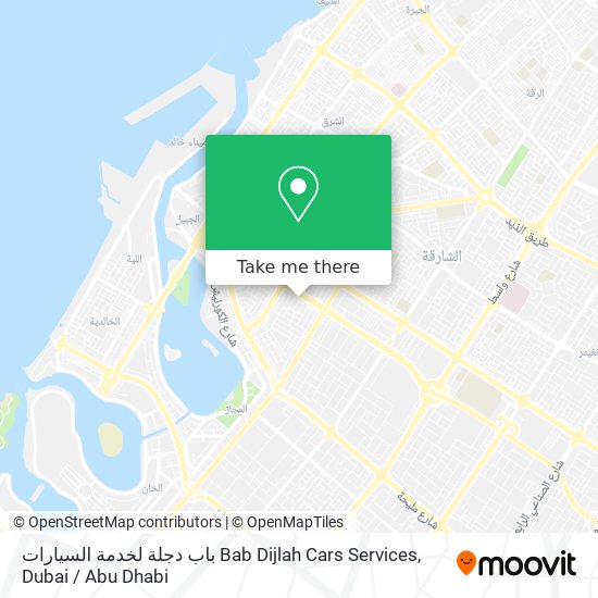 باب دجلة لخدمة السيارات Bab Dijlah Cars Services map