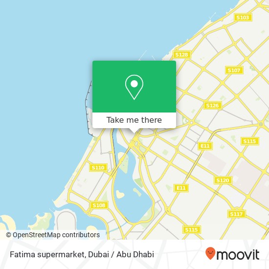 Fatima supermarket map